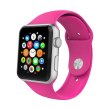 Ремінець Silicone Watch band for Apple Watch 42/44mm Barbie Pink