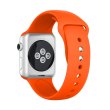 Ремінець Silicone Watch band for Apple Watch 38mm Carrot Red