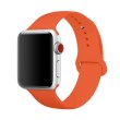 Ремінець Silicone Watch band for Apple Watch 38mm Carrot Red