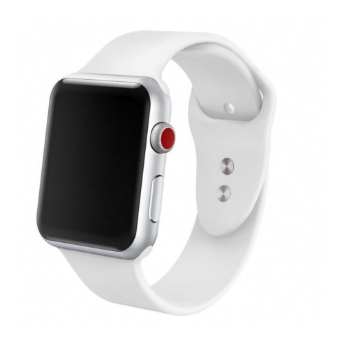 Ремінець Silicone Watch band for Apple Watch 38mm Soft White