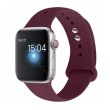 Ремінець Silicone Watch band for Apple Watch 42/44mm Wine Red