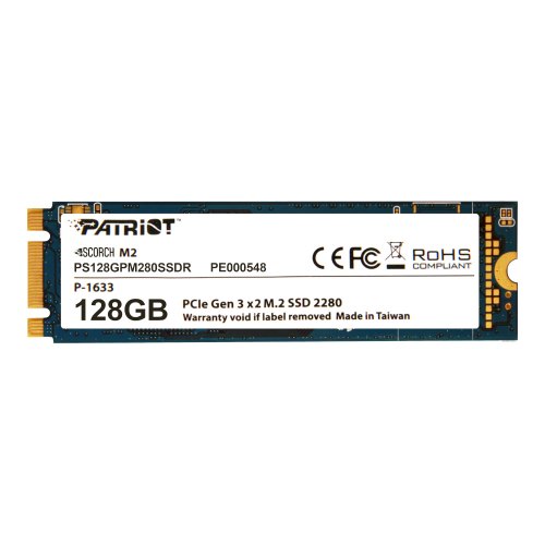 Твердотільний накопичувач SSD M2 120GB Patriot (PS128GPM280SSDR)