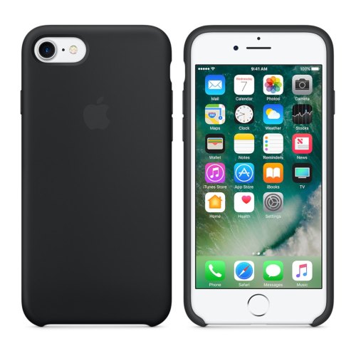 Чохол Apple Silicone Case для iPhone 5 / 5S / SE, Charcoal Black