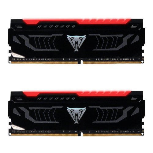 Модуль пам'яті, DDR4, 16GB (2x 8GB), 3000MHz, Patriot Viper LED (PVLR416G300C5K)