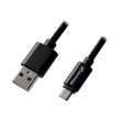 МЗП Grand-X CH-550 (USB 3.6V-6.5V 3A, 6.5V-9V 2A, 9V-12V 1.5A QC3.0 + кабель microUSB), color Black (CH-550BM)