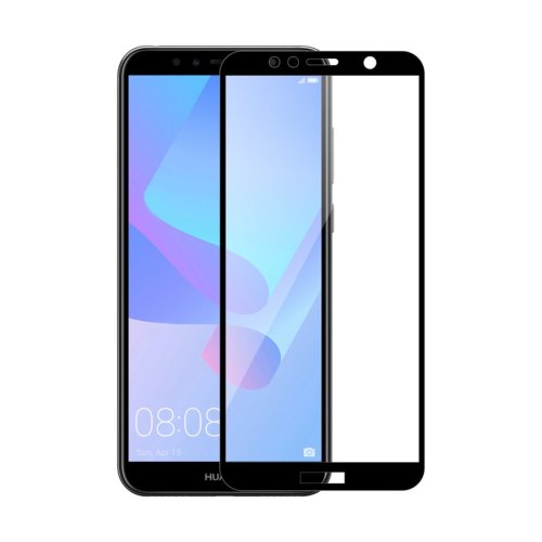 Захисне скло  MakeFuture Full Cover Full Glue для Huawei Y6 Prime 2018 Black