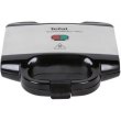 Сендвічмейкер Tefal Ultracompact 700Вт, 1 пластина-гриль, корпус-пластик, чорно-сріблястий