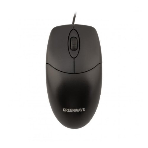 Мишка дротова, GREENWAVE MО-1000, чорний (R0015163)