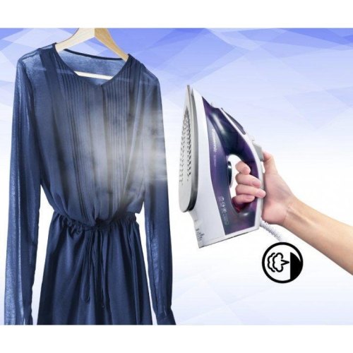 Праска PANASONIC, 1800Вт, 200мл, постійна пара - 25гр, керам. підошва, фіолетовий