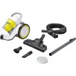 Пилосос Karcher контейнерний VC 3 Premium, 1400Вт, конт пил -0.9л, вага-4.4кг, HEPA 13, білий