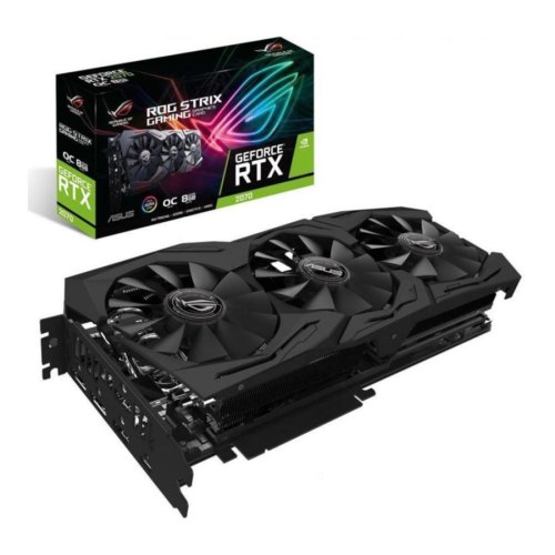 Відеокарта ASUS GeForce RTX2070 8192Mb ROG STRIX OC GAMING (ROG-STRIX-RTX2070-O8G-GAMING)