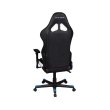 Кресло для геймеров DXRACER RACING OH/RW288/NBW(черное/голубые и белые вставки)
