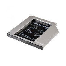 Адаптер підключення HDD 2,5 ' 'у відсік приводу ноутбука, SATA/SATA3 Slim 9,5mm Grand - X (HDC-24N)