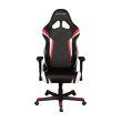Крісло для геймерів DXRACER RACING OH/RW288/NRW (чорні/червоні та білі вставки)