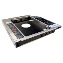 Адаптер підключення  HDD 2,5 ' 'у відсік приводу ноутбука SATA/SATA3 Grand-X (HDC-25N)