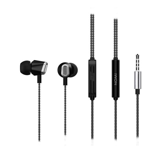 Гарнітура дротова Nomi NHS-125, Black White