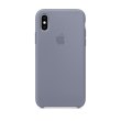 Чохол Apple Silicone Case для iPhone Xs, Lavender Gray