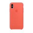 Чохол Apple Silicone Case для iPhone Xs, Nectarine