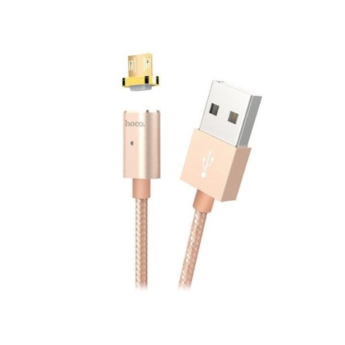 Кабель HOCO U16 Magnetic for micro usb 1м (Gold)