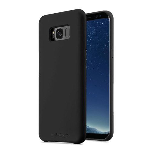 Накладка MakeFuture Silicone Case Samsung S8 Black