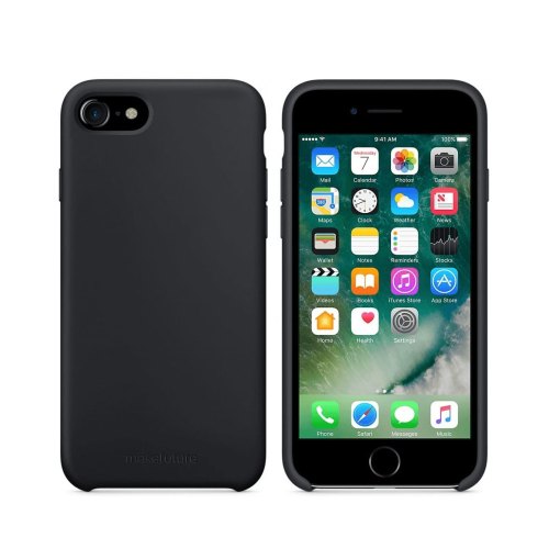 Накладка MakeFuture Silicone Case Apple iPhone 7 Black