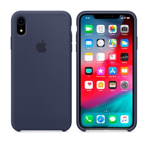 Чохол Apple Silicone Case для iPhone Xr, Midnight Blue