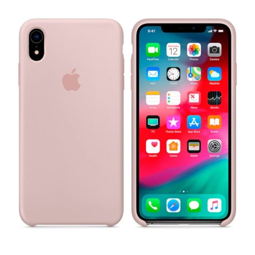 Чохол Apple Silicone Case для iPhone Xr, Pink Sand