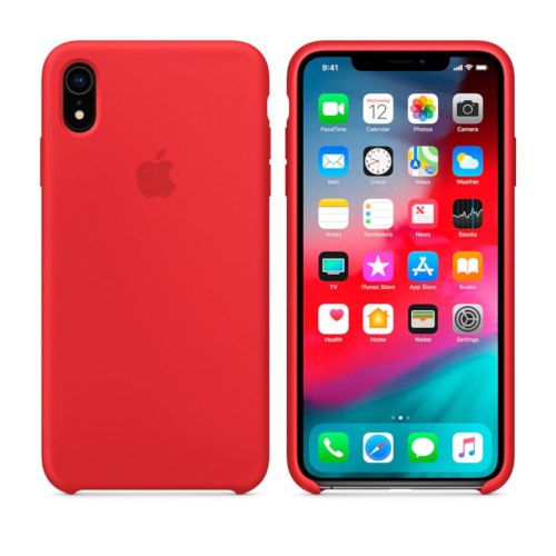 Чохол Apple Silicone Case для iPhone Xr, Red