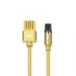 Кабель Remax for iPhone 5/6, Gravity (magnit), Gold