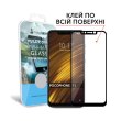 Захисне скло  MakeFuture Full Cover Full Glue для Xiaomi Pocophone F1 Black