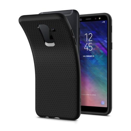 Чохол Spigen Samsung A605 Galaxy A6+ 2018 Case Liquid Air Black