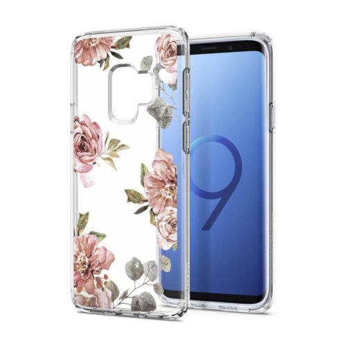 Чохол Spigen Samsung G960 Galaxy S9 Case Liquid Crystal Blossom Flower