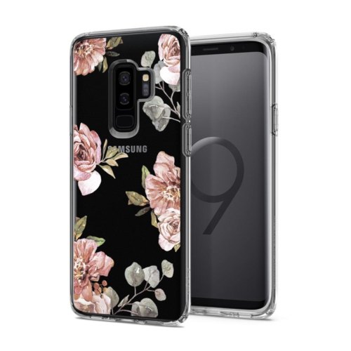 Чохол Spigen Samsung G965 Galaxy S9+ Case Liquid Crystal Blossom Flower