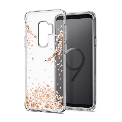 Чохол Spigen Samsung G965 Galaxy S9+ Case Liquid Crystal Blossom Crystal Clear