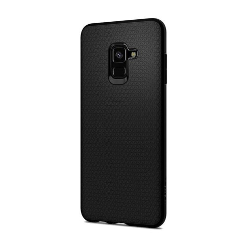 Чохол Spigen Samsung A530 Galaxy A8 2018 Case Liquid Air Matte Black