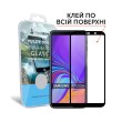 Захисне скло  MakeFuture Full Cover Full Glue для Samsung A7 2018 (A750) Black