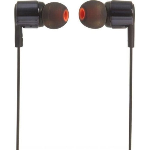 Навушники з мікрофоном (гарнітура), JBL T210 (JBLT210BLK) Black
