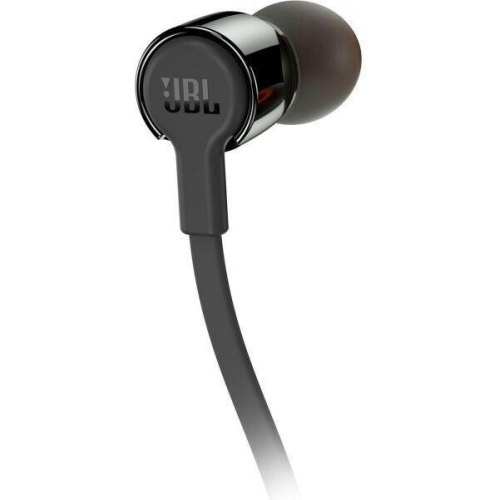 Навушники з мікрофоном (гарнітура), JBL T210 (JBLT210BLK) Black