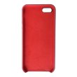 Чохол Apple Silicone Case для iPhone 5 / 5S / SE, Camellia Red