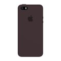 Чохол Apple Silicone Case для iPhone 5 / 5S / SE Cocoa