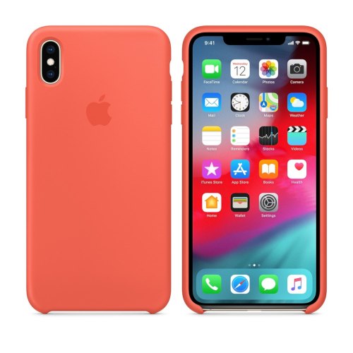 Чохол Apple Silicone Case для iPhone Xs Max, Nectarine