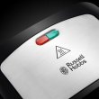 Сендвічмейкер Russell Hobbs 700Вт, 1 пластина-сендвіч, тефлон, корпус-нержав.сталь/пластик, чорний
