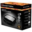 Сендвічмейкер Russell Hobbs 700Вт, 1 пластина-сендвіч, тефлон, корпус-нержав.сталь/пластик, чорний