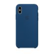 Чохол Apple Silicone Case для iPhone X/Xs, Blue Horizon