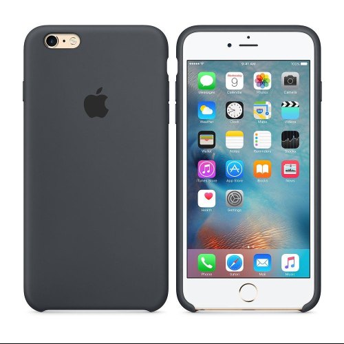 Чохол Apple Silicone Case для iPhone 6 / 6S Charcoal Black