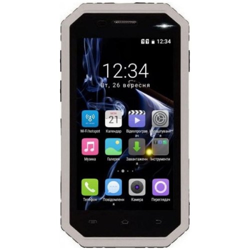 (УЦІНКА)Смартфон TWOE E450R Grey** потертості корпусу, вітринний