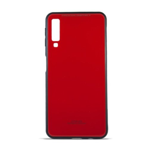 Накладка Miami Glass Case Samsung A750 (A7 2018) Red