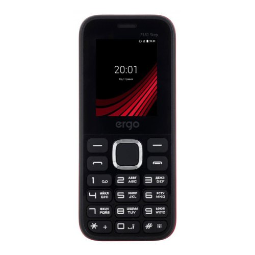 Мобільний телефон ERGO F181 Step Red