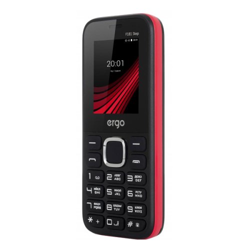 Мобільний телефон ERGO F181 Step Red