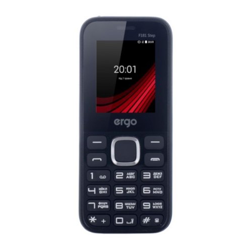 Мобільний телефон ERGO F181 Step Blue